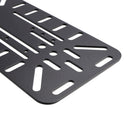 Universeller symmetrischer Seiten-Satteltaschen-Montagehalterungssatz Schwarz für Motorräder