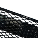 Frontgrill i henycomb-design, egnet for Audi R8 (2007–2012), blank sort