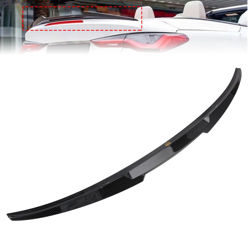 Heckspoiler in Carbonfaser-Optik für BMW 4er G23 Cabrio (21-24) im M4-Stil