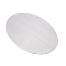 Ovales, bare lisensplate laget av aluminiumslegering, DIY, universell passform for motorsykler