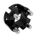 2"" Radabstandshalter-Set mit Kabeln und Radmuttern, schwarz, für Yamaha, Club Car, Ezgo Golfwagen