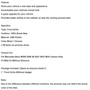 2022-2023 Mercedes Benz W206 W/Camera GT-R Style Front Bumper Grille Grill