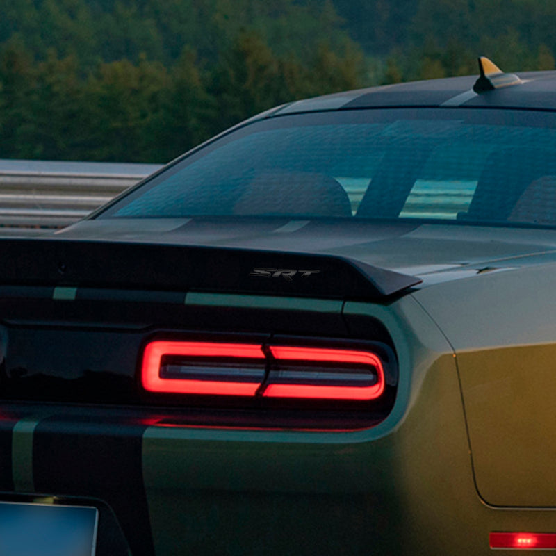 Heckklappen-SRT-Aufkleber-Emblem für Challenger-Kofferraumdeckel