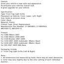 2008-2009 Mercedes Benz E-luokka W211 E300 4Matic 2-osainen sumuvaloverhoilusarja 2118850822 MB1038115