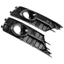 2016-2018 Audi A6 C7 ACC Hole Pair Mřížka spodního nárazníku 4G0807647A