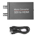 1 SDI In to 2 HDMI + SDI Out Mini HD Video Micro Konverter Audio Switcher