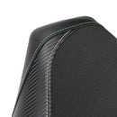 2024-2025 Für Kawasaki Ninja 500 Z500 Raider Soziuskissen-Set vorne &amp; hinten, Schwarz 1
