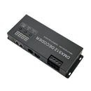 24 canales DMX 512 decodificador RGBW PWM controlador de atenuación controlador de luz de tira LED