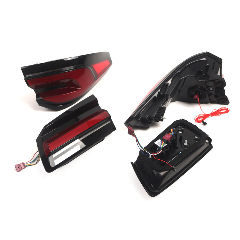 2018–2020 BMW 5 -serie G30 G38 L & R Red LED baklys Turn lysmodul