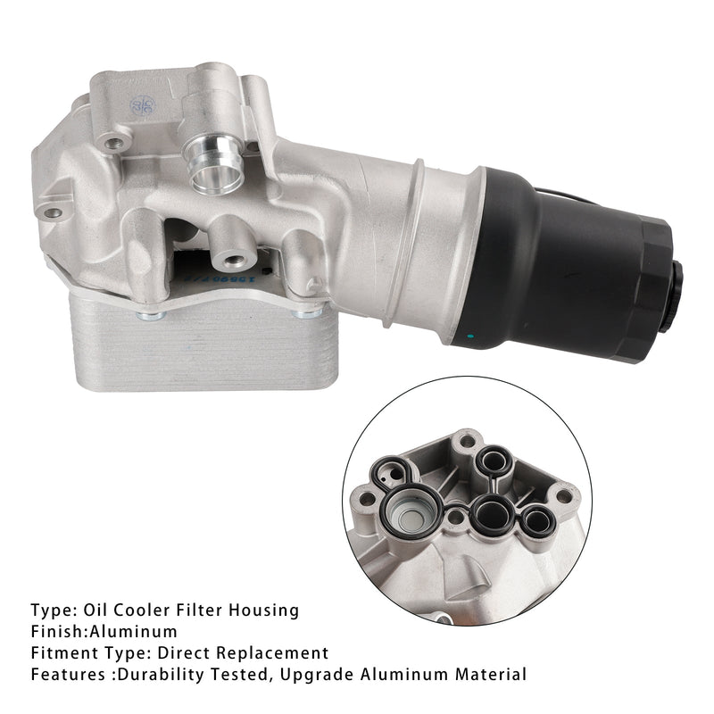 2005-2014 Volkswagen Jetta 5L 5 Zylinder Upgrade Ölkühler Filtergehäuse 07K115397D 07K115397A