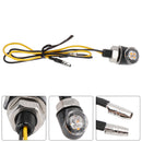 12V LED Blinker Anzeige Licht 8mm Universal Motorrad Für Honda