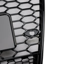 2012–2015 Audi A7/S7 RS7 Frontgrill im Wabengitter-Design, Schwarz