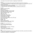 2009–2018 Dodge Ram 1500 links + rechts LED-Rücklichtbaugruppe