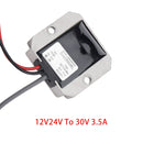 12V/24V auf 30V 3,5A Aufwärtswandler-Kit mit Gleichstromkabel