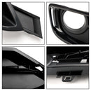 2PCS Front Bumper Fog Light Grille Covers Für BMW 3 Series F30 F31 2013-2015