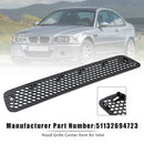 2001–2006 BMW E46 M3 Motorhaube Kühlergrill Center Vent Lufteinlass 51132694723