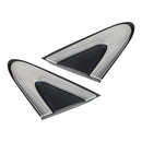 2015-2017 Chrysler 200 vänster + höger sidospegelskydd Fender Hörnlister