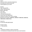 2018–2023 Audi Q8 S-Line SQ8 2 Stück Frontstoßstangen-Grillleiste 4M8807682A