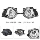Paar Nebelscheinwerfer mit Leuchtmitteln für BMW E90 3er-Serie 2006–2008