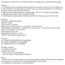 Toyota Sienna 3,5L V6 silnik oleju silnikowego 15710-31021 15710-31020