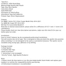 2016–2021 BMW M2 Coupé F87, glänzend schwarzer Heckspoiler