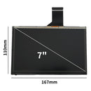 2017-2020 Jeep Compass 7" LCD displej s dotykovou obrazovkou radionavigace ACT3S5370FPC-A1-E