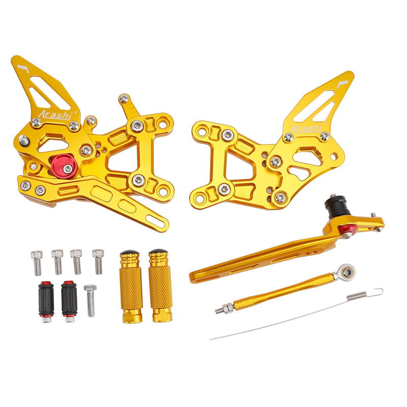 2021-2025 Honda CBR1000RR-R SP Racing Einstellbare Fußrastenanlage