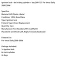 Zündschloss + 6x Schließzylinder + Schlüssel 2991727 für Iveco Daily (2000–2006)