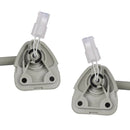 2013-2018 Nissan Altima 2PCS Gray Sun Visor Left & Right 96401-3TA2A 96400-3TA2A