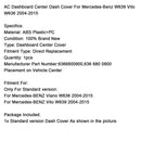 2004–2015 Mercedes-Benz Vito W639 AC Armaturenbrett-Mittelabdeckung 6366800800