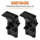 2x spylerdyser for BMW X5 E70 06-10 61667161469
