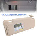 2008-2013 Toyota Highlander Beige Left Side Sun Visor 74320-48500-E0