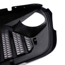 Forreste kofangergrill, hvid &amp; sort, egnet til Jeep Wrangler JL JT (2018–2023)