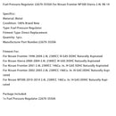 Kraftstoffdruckregler 22670-3S50A für Nissan Frontier NP300 Xterra 2.4L 98-14