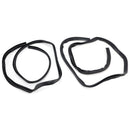 1983-1987 para Toyota AE86 Corolla 2 puertas, tira de burlete lateral de techo delantero de 2 piezas