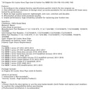 2015-on BMW 6 series GC (F06) 2X Motorölkühlerschlauch Rohr Einlass &amp; Auslass 17227636879