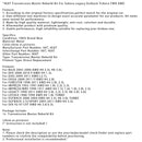 1998-2011 FORESTER AWD H4 2.0L 2.5L 4EAT Sada pro přestavbu převodovky