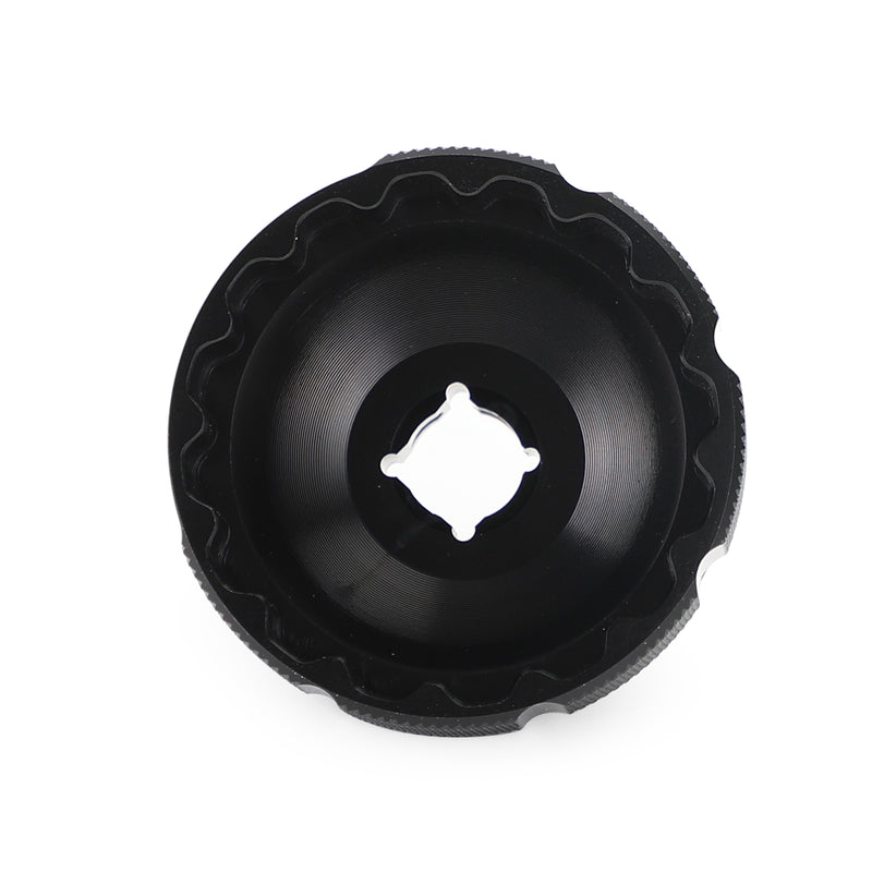 BBT-69.2 16-Notch 44mm 3/8" Antrieb Externes Innenlagerwerkzeug Schwarz