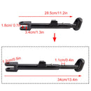 2024-Daytona 660 Einstellbare Fuß Seite Stehen Kickstand fit für