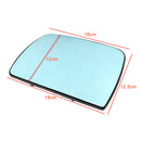 Blau Beheizte Links Fahrer Seite Flügel Spiegel Glas Für BMW X5 E53 1998-2006