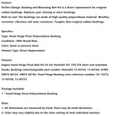 Haube Scharnier Pivot Buchse Kit Montage Bolzen 13-04154 Fit Peterbilt 357 378 379