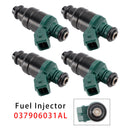 4 styks indsprøjtningsdyser til VW Golf IV, Audi A3 8L, Seat Leon, Skoda 037906031AL