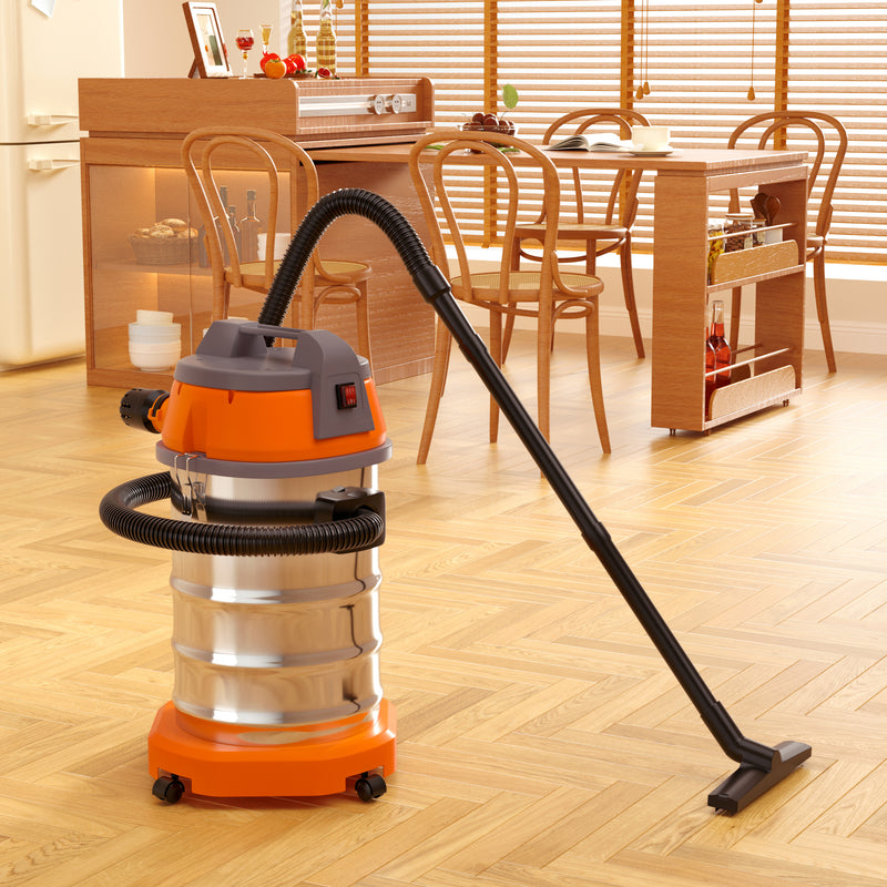 Nass-Trocken-Blasen, drei Verwendungsmöglichkeiten, 10 Gallonen, 3200 W, 8 PS, Edelstahl, Shop Vac, Staubsauger, Garage, tragbar, Autoaufbereitung für Haus, Garage, Werkstatt, Auto