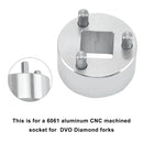 Gabel Unteren Kappe Entfernung Schlüssel Werkzeug Wiederaufbau Service dichtungen Für DVO Diamant