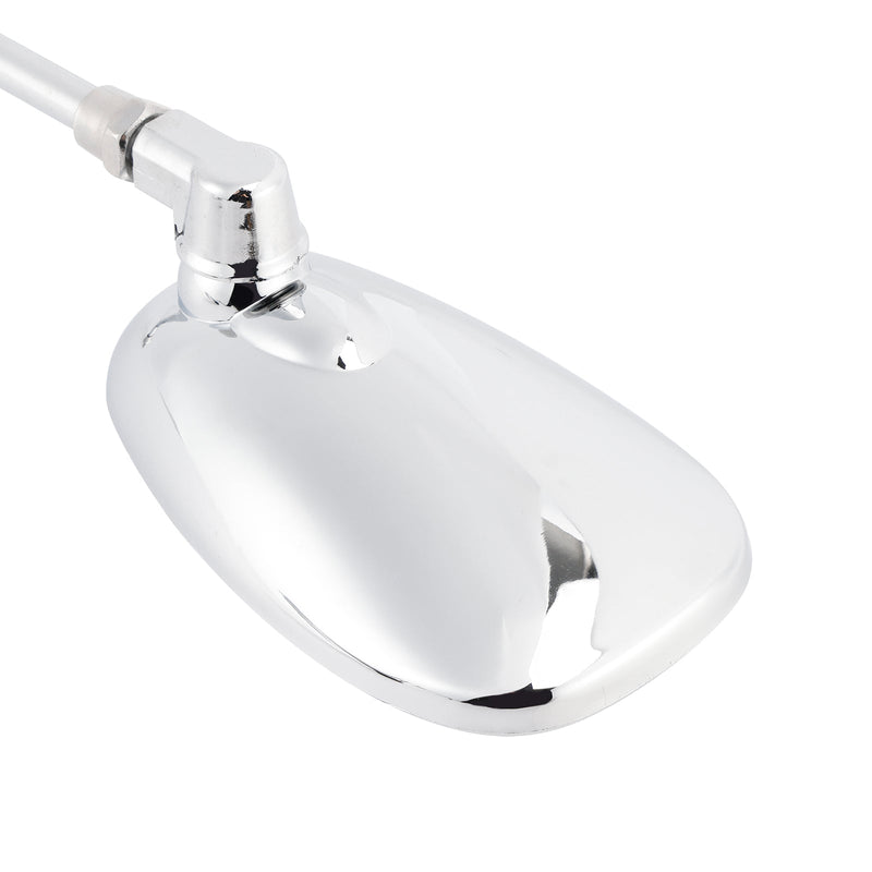 Paar schwarze M10-Rückspiegel für Yamaha V-Star XVS650 1998-2004 XVS1100 00-09