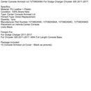 2011–2017 Dodge Charger Chrysler 300 Mittelkonsole Armlehne Deckel 1VT06DX9AI