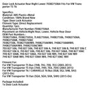 Door Lock Actuator Rear Right Lower 7E0827506A Fits For VW Transporter T5 T6