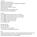 Paar LED Front Stoßstange Nebel Lichter Für BMW G20 G21 X1 F48 LCI F45 F46 63178089526