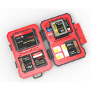 Kamera-Speicherkartenbox SD-Karten-Schutzbox Wasserdichte Anti-Fall-Aufbewahrungsbox