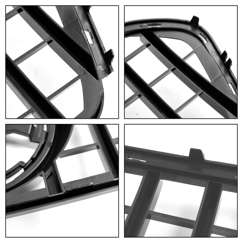 2020-2023 Pre-Facelift GLE Coupe C167 Mercedes-Benz jäähdyttimen säleikkö kiiltävän mustana